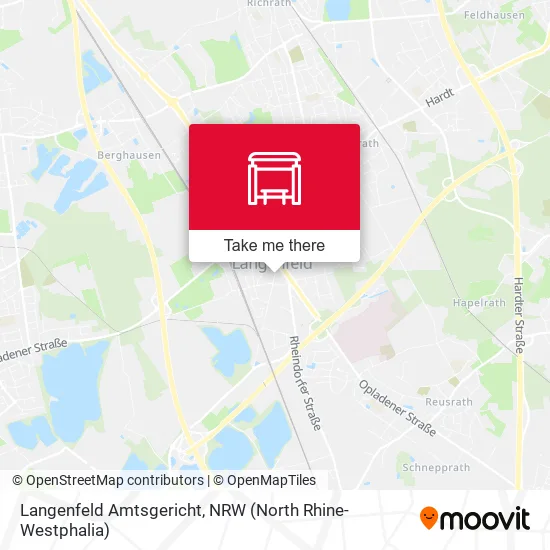 Карта Langenfeld Amtsgericht