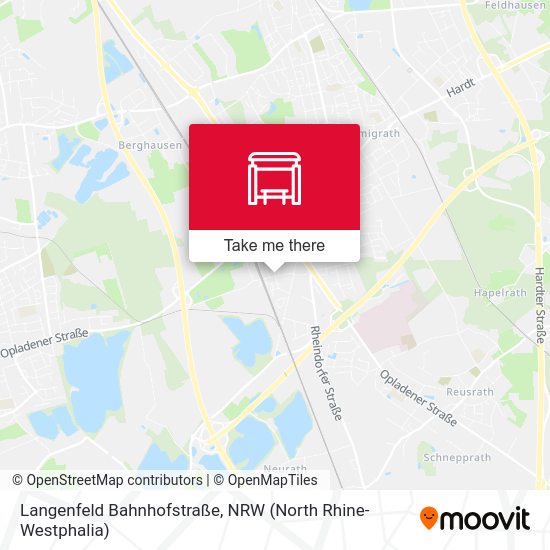 Langenfeld Bahnhofstraße map