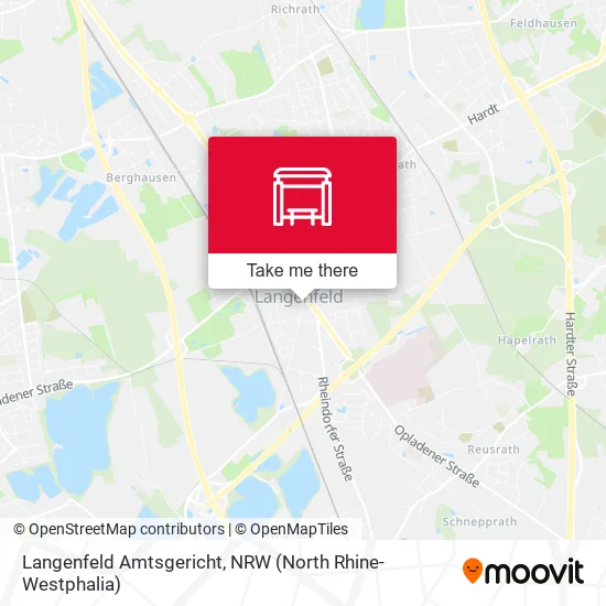 Карта Langenfeld Amtsgericht