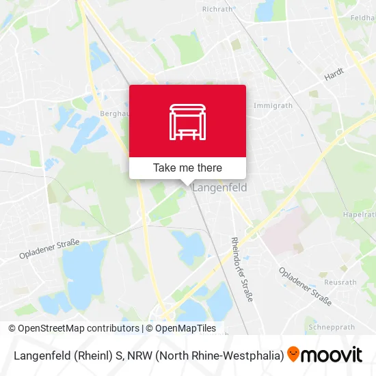 Карта Langenfeld (Rheinl) S