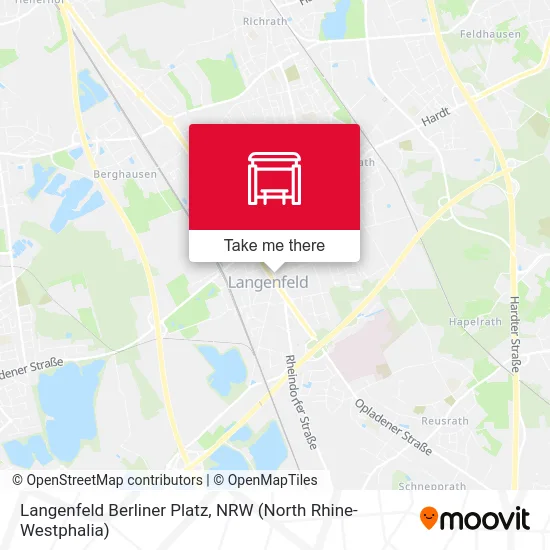 Карта Langenfeld Berliner Platz