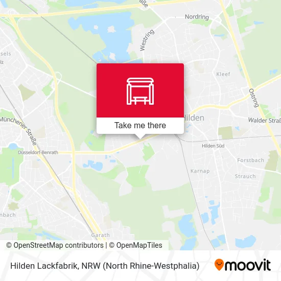 Карта Hilden Lackfabrik