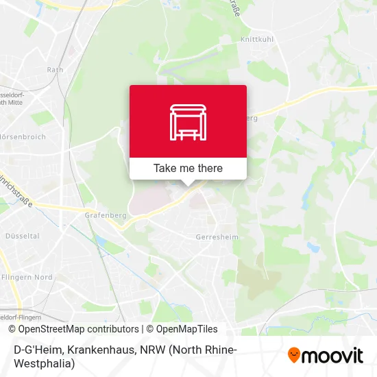 D-G'Heim, Krankenhaus map