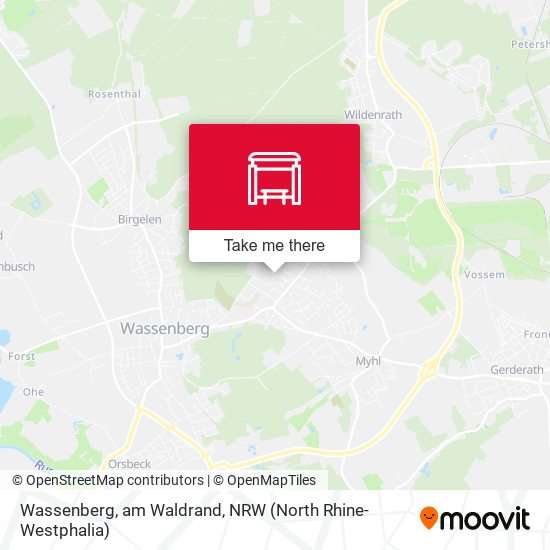 Wassenberg, am Waldrand map