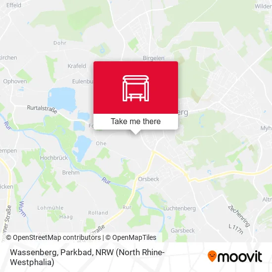 Карта Wassenberg, Parkbad