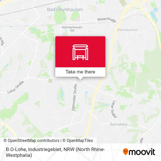 B.O-Lohe, Industriegebiet map
