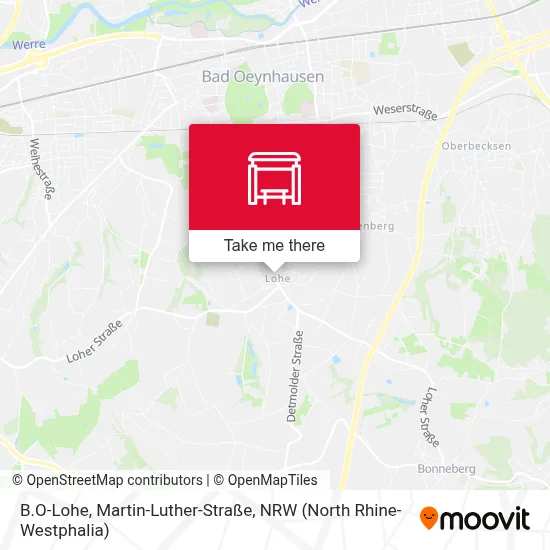 B.O-Lohe, Martin-Luther-Straße map