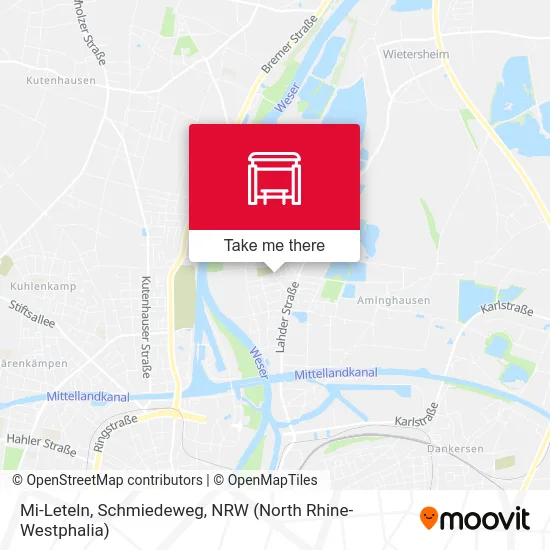 Mi-Leteln, Schmiedeweg map