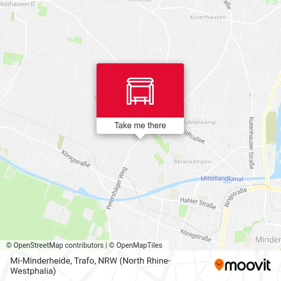 Mi-Minderheide, Trafo map