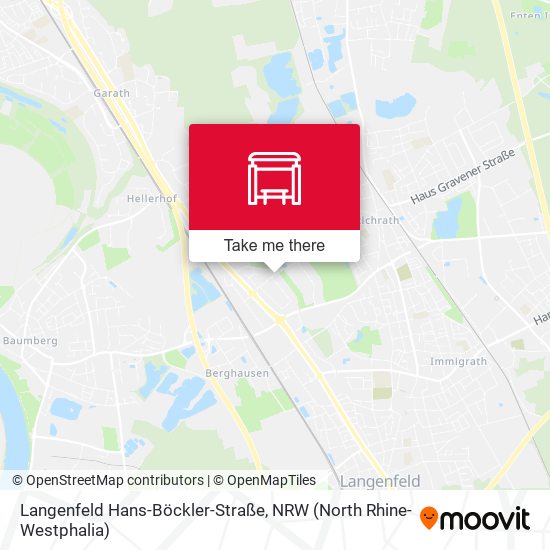 Langenfeld Hans-Böckler-Straße map