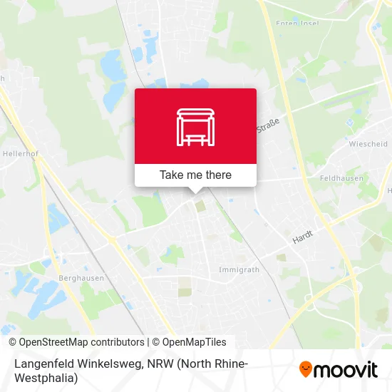 Карта Langenfeld Winkelsweg