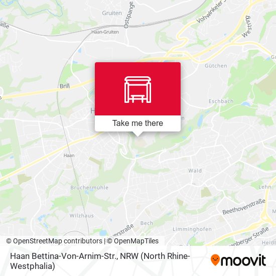 Haan Bettina-Von-Arnim-Str. map