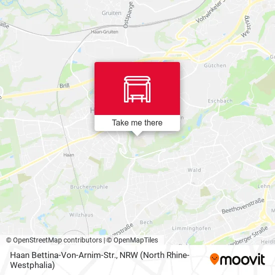 Карта Haan Bettina-Von-Arnim-Str.