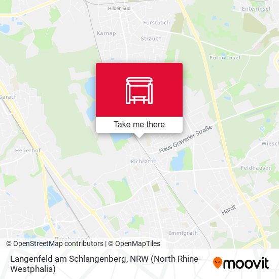 Langenfeld am Schlangenberg map