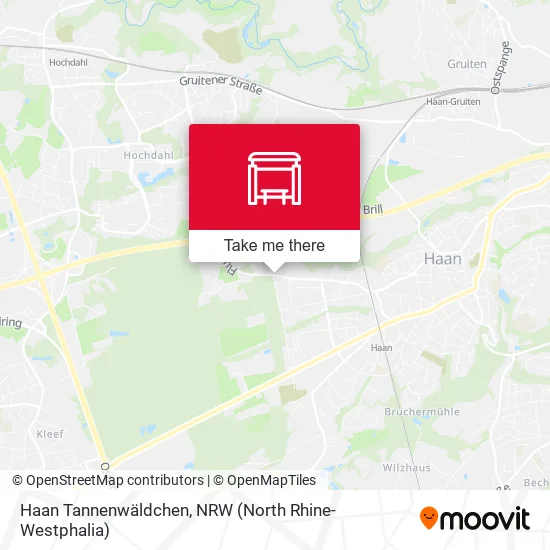 Карта Haan Tannenwäldchen