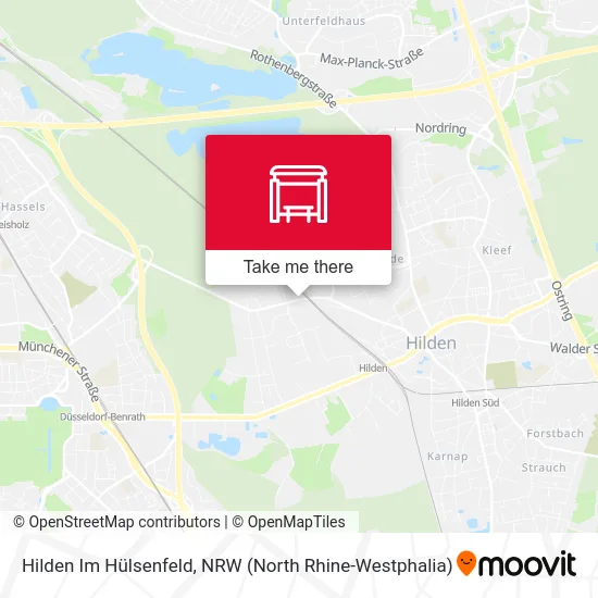 Карта Hilden Im Hülsenfeld