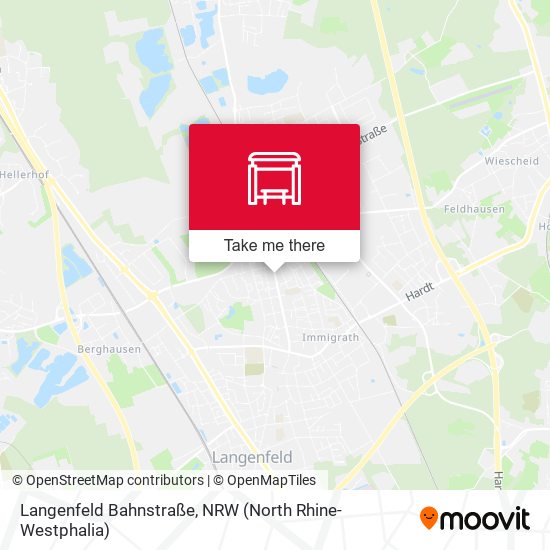Langenfeld Bahnstraße map