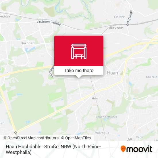 Haan Hochdahler Straße map