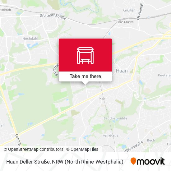 Haan Deller Straße map
