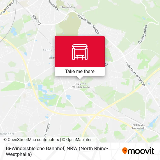 Bi-Windelsbleiche Bahnhof map