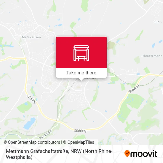 Mettmann Grafschaftstraße map