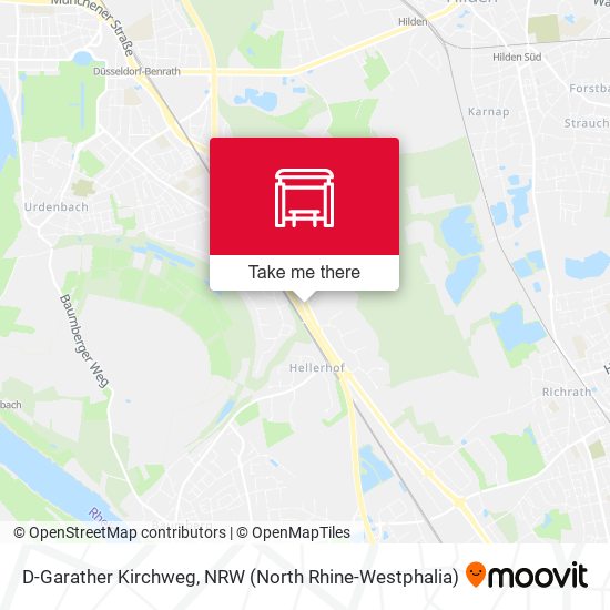 Карта D-Garather Kirchweg