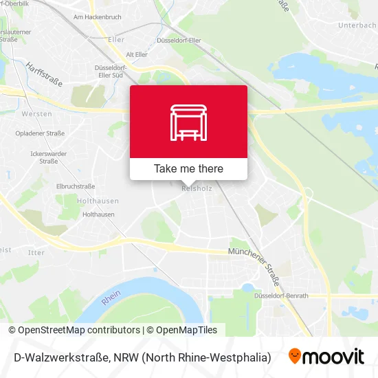 Карта D-Walzwerkstraße