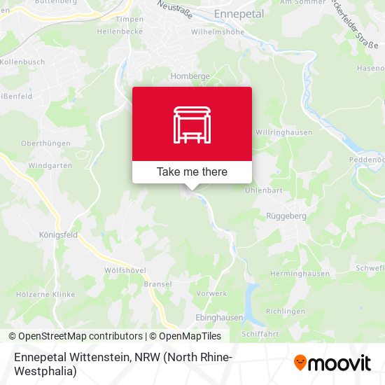 Карта Ennepetal Wittenstein