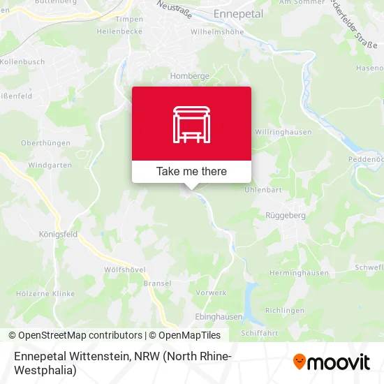 Карта Ennepetal Wittenstein