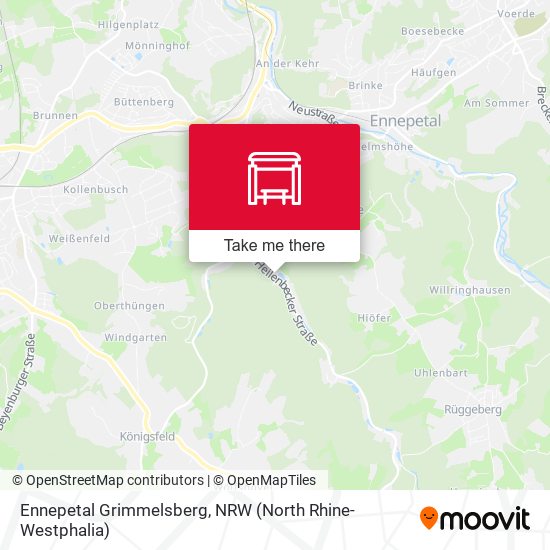 Ennepetal Grimmelsberg map