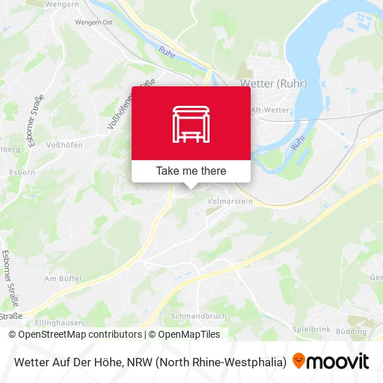 Карта Wetter Auf Der Höhe