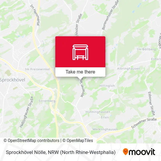Карта Sprockhövel Nölle