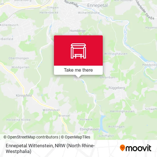 Карта Ennepetal Wittenstein