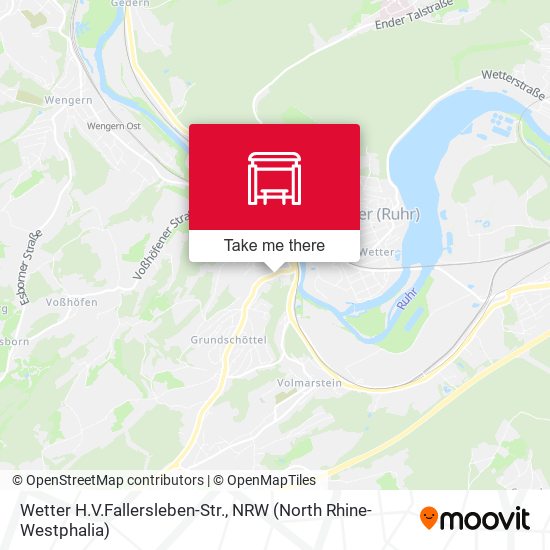 Wetter H.V.Fallersleben-Str. map
