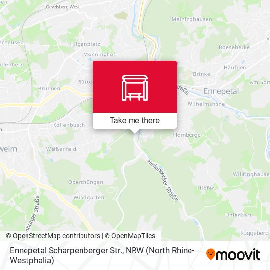 Ennepetal Scharpenberger Str. map