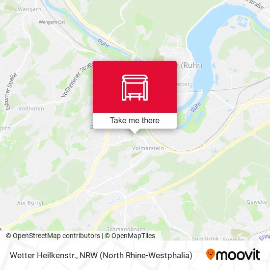 Карта Wetter Heilkenstr.