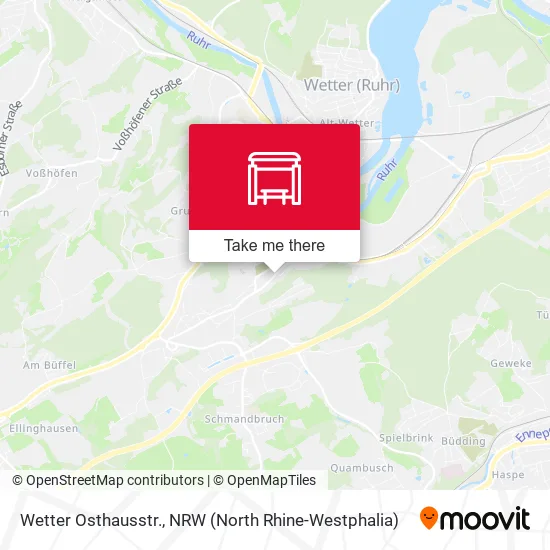 Карта Wetter Osthausstr.