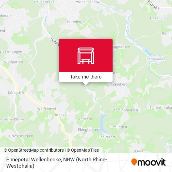 Ennepetal Wellenbecke map