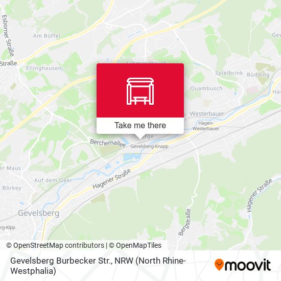 Карта Gevelsberg Burbecker Str.