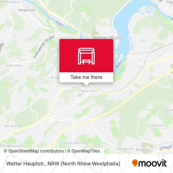 Карта Wetter Hauptstr.