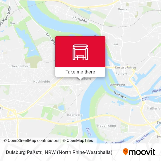 Duisburg Paßstr. map