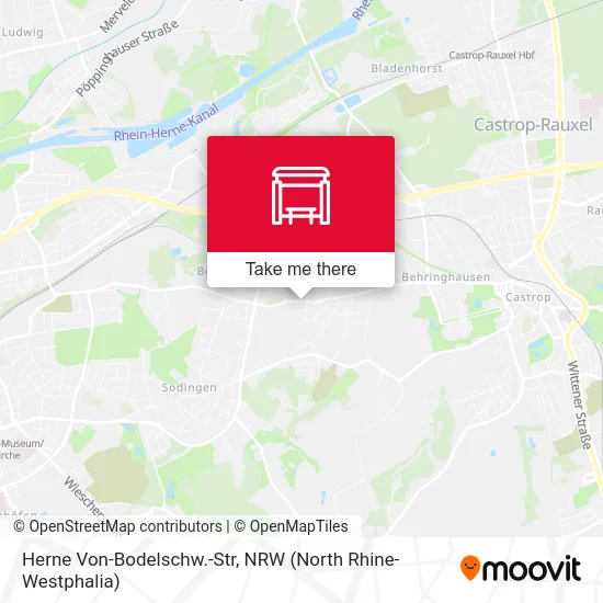 Herne Von-Bodelschw.-Str map