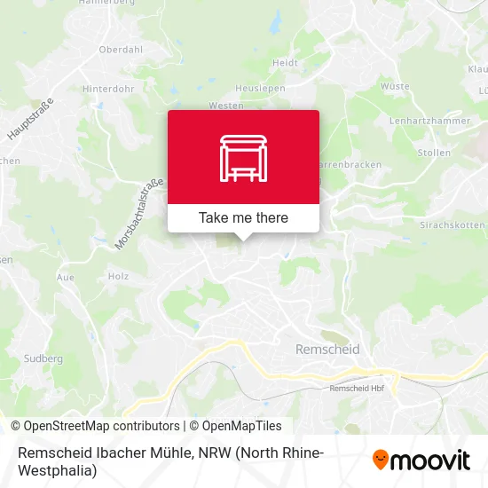 Remscheid Ibacher Mühle map