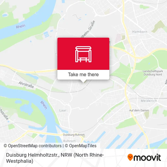 Duisburg Helmholtzstr. map