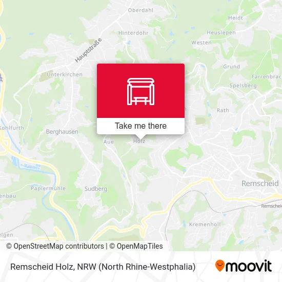 Remscheid Holz map
