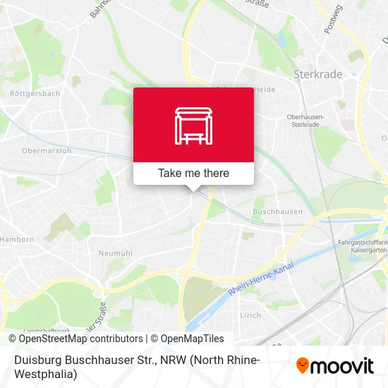 Duisburg Buschhauser Str. map