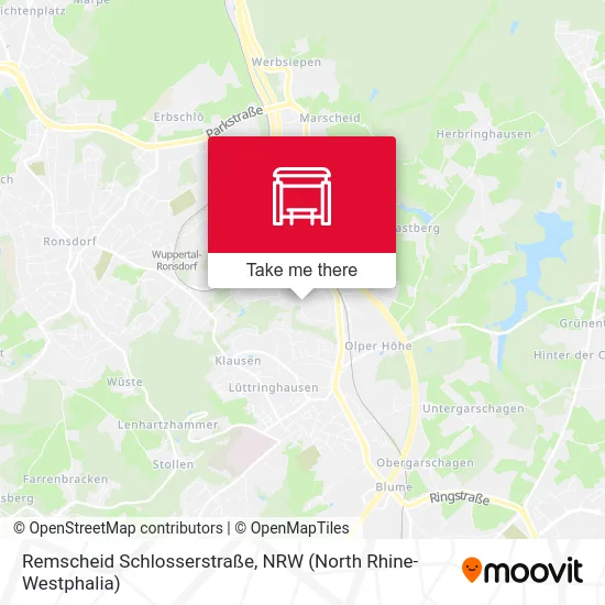 Remscheid Schlosserstraße map