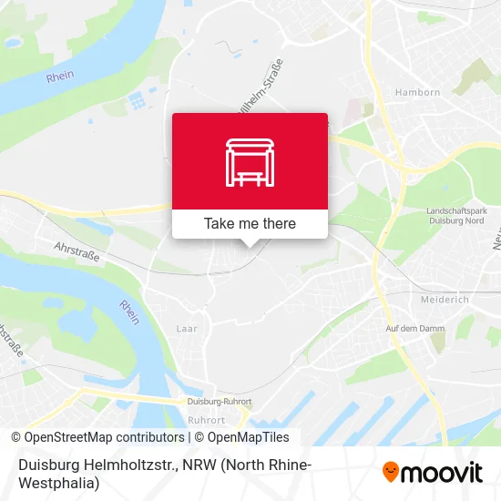 Duisburg Helmholtzstr. map