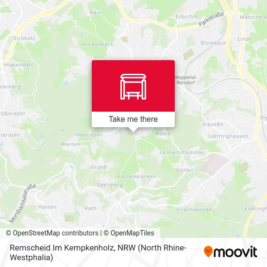 Remscheid Im Kempkenholz map