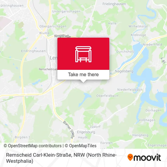 Remscheid Carl-Klein-Straße map